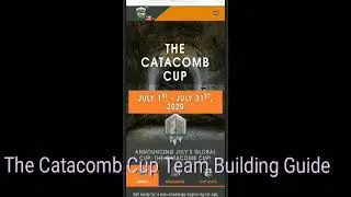 The Catacomb Cup Team Building Guide in Hindi