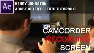 Adobe After Effects Tutorial: Camcorder Recording Screen