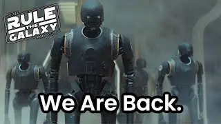 Rule The Galaxy Is Back!! Come Talk Star Wars!