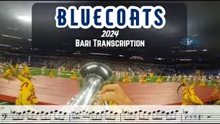 Bluecoats 2024 - Change is Everything - Bari Transcription