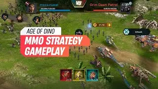 Age of Dino - Gameplay | Base Building Strategy MMO