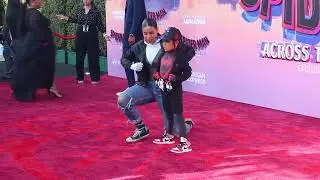 Jordin Sparks & Dana Isaiah Jr. - premiere of Spider-Man: Across the Spider-Verse