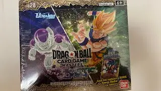 Dragon Ball Super Masters Prismatic Clash B28 Booster Box Opening