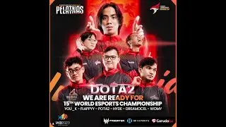 INDONESIA VS MONGOLIA | IESF 2023 WORLD CHAMPIONSHIP FEAT @ramzibayhaki @RusmanDota2