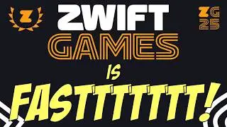 Zwift Games 2026 is the FASTEST Event on Zwift!