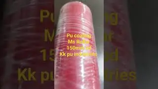 manufacturing in our company pu coating Ms rollar kk pu industries