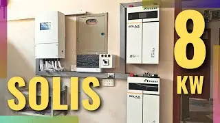 SOLIS 8KW INSTALLATION WITH SOLAX LITHIUM