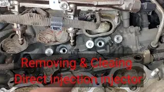 OBD P219C Cleaning Direct injection Fuel injectors