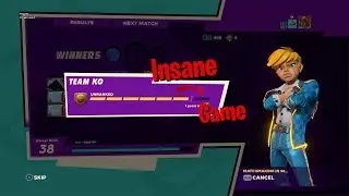 My INSANE Last Unranked Game in Knockout City LEAGUE PLAY | Guga #shorts