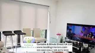 Motorised Roller Blinds | www.leadinginteriors.com St Albans Hatfield Watford Hemel Hempstead Luton