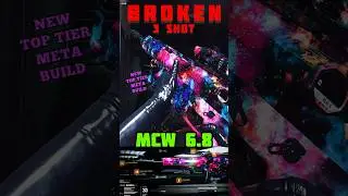 This *MCW 6.8* Build is 3 SHOT 💥 | Best Class Setup | META | MW3 | COD WARZONE #shorts #viral