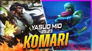 Komari - Yasuo vs Malzahar MID Patch 25.23 - Challenger Yasuo Gameplay
