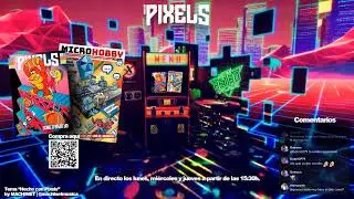 PIXELS y MICROHOBBY un jueves cualquiera en Hispania...