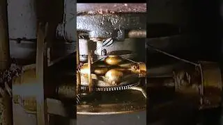 Gramophone motor running