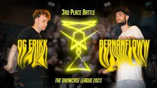 Bernanfloww vs Og.Erikk  | 3rd PLACE | The Showcase League 2023 | Shuffle Dance Tournament