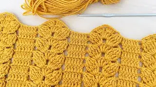 leaf 🍂crochet blouse / crochet blanket / new model crochet knitting pattern / crochet baby blanket