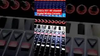 DiGiCo&nbsp;S21 48-channel Digital Mixing Console #Shorts #mixing #mixingconsole