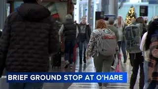 Ground stop due to staffing issued briefly at O'Hare Airport, FAA says