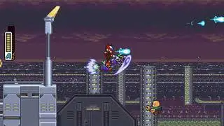 Mega Man X8 Demake Guru's MOD (Ver 3.5) part.4 - Gigabolt Man-O-War
