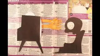 TV... [My first ever paper cut animation back in 2012]