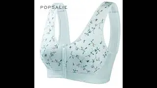 POPSALIE&trade; (3 PCS) CONVENIENT FRONT BUTTON BRA