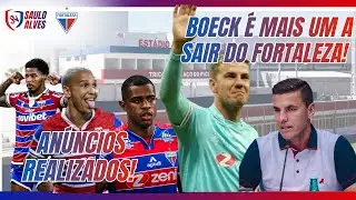 BOECK SE DESPEDE DO FORTALEZA! | MAIS SAÍDAS ANUNCIADAS.