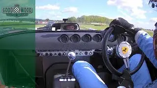 On board rare Ferrari 250 GTO/64 at Revival