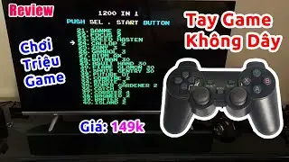 Mở Hộp Tay Cầm Chơi Game KH&Ocirc;NG D&Acirc;Y gi&aacute; SI&Ecirc;U RẺ chơi TRIỆU TR&Ograve;