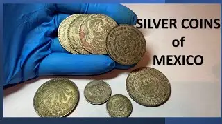 SILVER COINS of MEXICO What are they Worth? 20 Centavos (1927), 25 C (1952), 1 Peso (1926-1963)