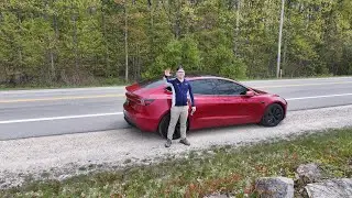 Camping in my Tesla Model 3 / Roadtrip
