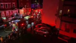 2 house fire Dorchester   MA  Howard Ave tonight