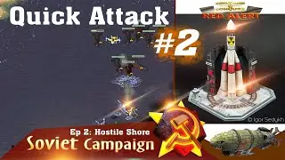 Red Alert 2 | SOVIET Campaign on Hard: Hostile Shore 02