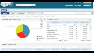 Prototype for Gainsight - Editing a Chart (Made with Axure)