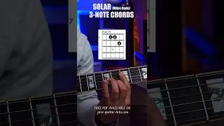 Solar (Miles Davis) Jazz Guitar Study (part 1) | 3-Note Chords | Free PDF #jazzguitar #guitarchords