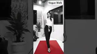 How to walk like a model #voguewalk