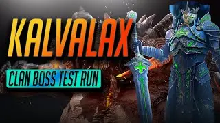 Kalvalax Clan Boss - No Decrease Defense or Weaken???!! HUH? | RAID Shadow Legends