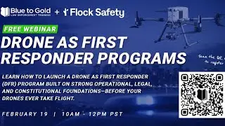 Drone as First Responder (DFR)