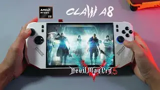 Devil May Cry 5 _ MSI Claw A8  | Low-High | 30W | 1200p Settings | Gameplay | Let's Do it.