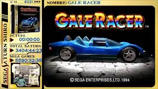 SSS 221 Gale Racer | Full Game + Ending | Sega Saturn Shiro #Sega #607