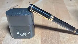 How to Fill a Waterman 1883 - 1983 Man 100 Fountain Pen - Quick & Easy