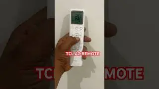 TCL Ac Remote Control | Split Ac remote control #airconditioner #remotecontrol