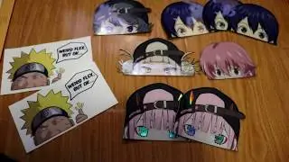 Mail Sesh: Anime Stickers #3