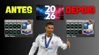 🔥✅COMO UPAR A MELHOR CARTA DO CRISTIANO RONALDO NO DLS 26