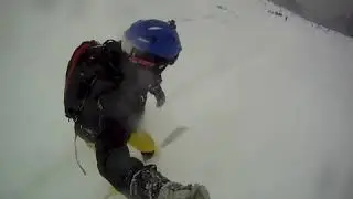CMH heli powder snowboarding Gothics Canada 2013