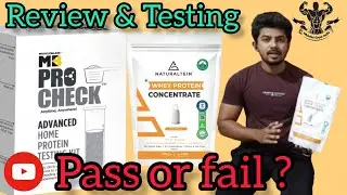 Naturaltein Whey Protein Review || Testing with MB Pro Check Kit 😱🔥😱