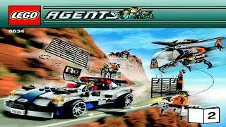 LEGO instructions - Agents - 8634 - Turbocar Chase (Book 2)