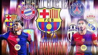 Football clubs react to 24/25 Barcelona (The edits are not minel