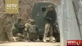 Militants & army clash in Indian-controlled Kashmir
