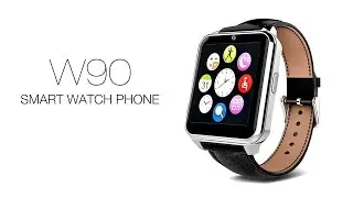 W90 Bluetooth Camera Positioning SMS Smart Watch Phone Anti Lost