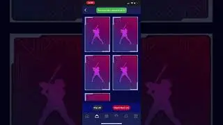 MLB the show companion app pack opening.